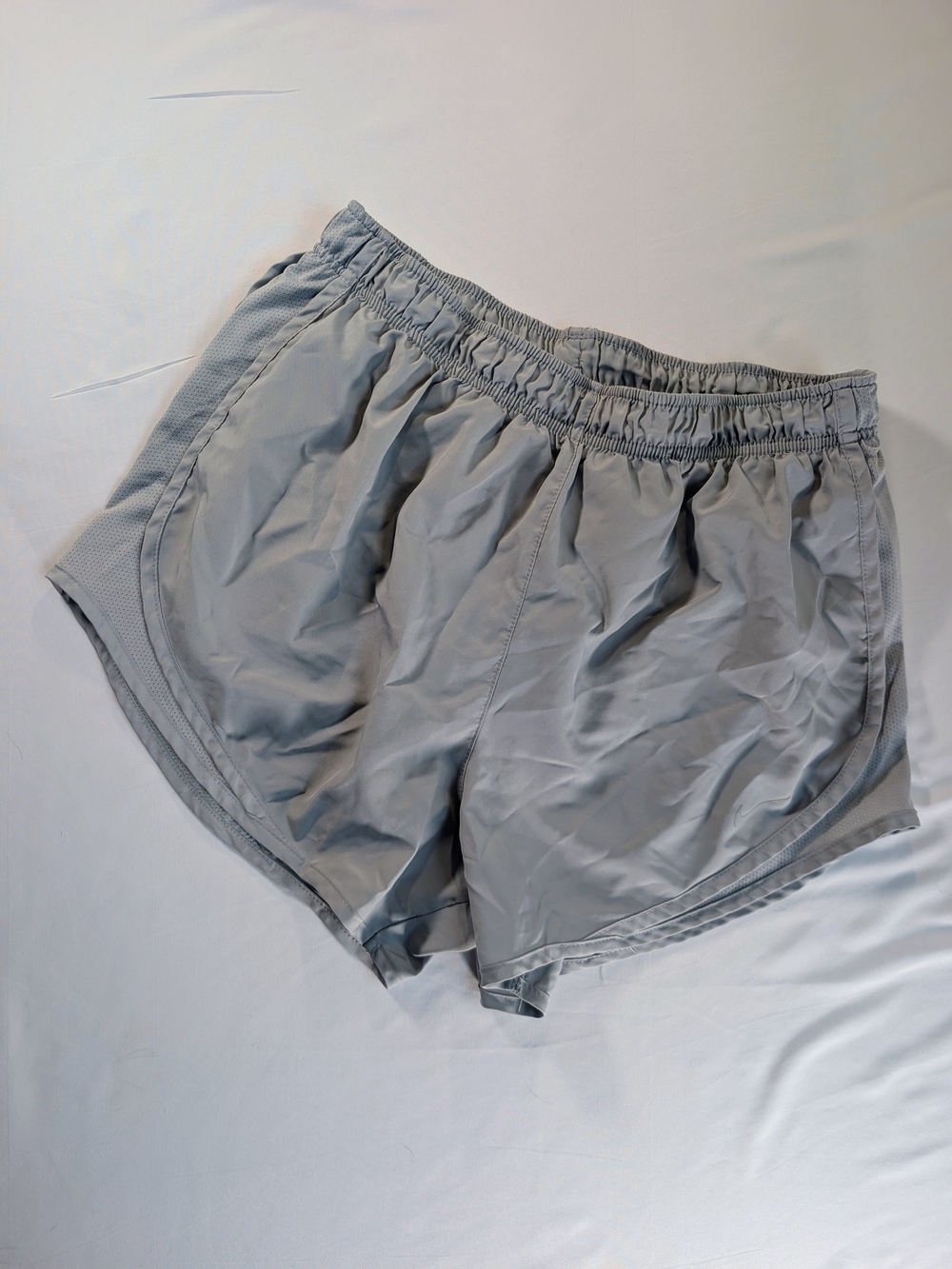 Nike Classic Light Gray Women's Athletic Shorts